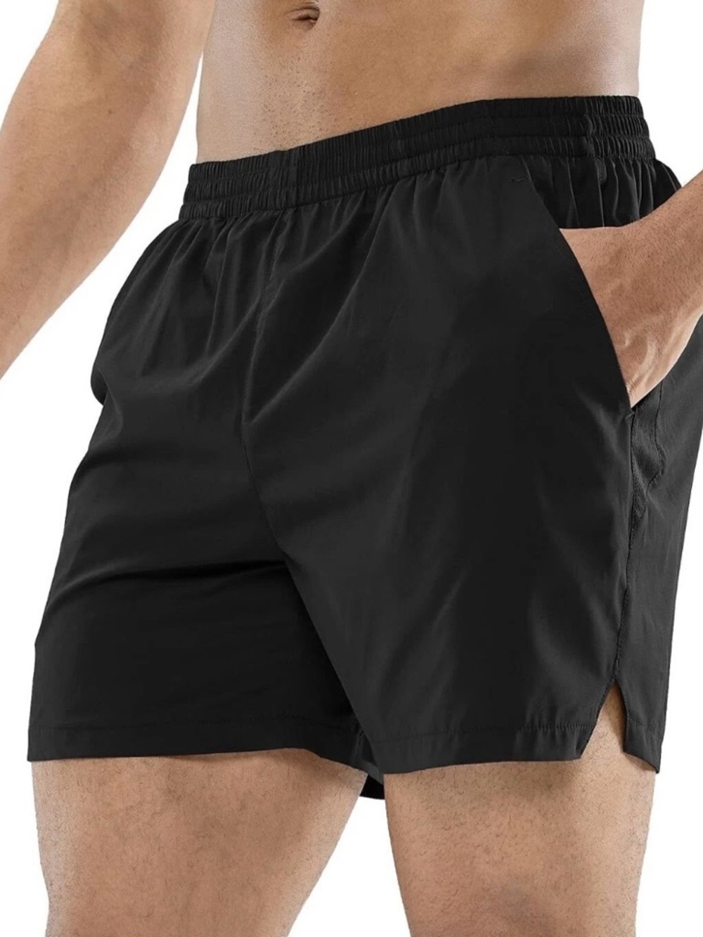 MIER Men's Workout Running Shorts Quick Dry Active Shorts W/ Pockets S
